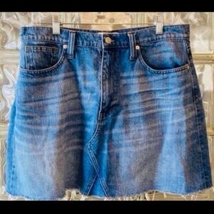Madewell Women’s Jean skirt-size 31(size 12)